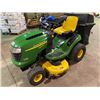 Image 2 : JOHN DEERE L118 42" MOWER WITH GRASS CATCHER
