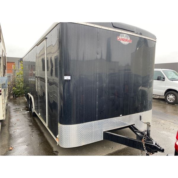 2017 CARGOMATE ENCLOSED TRAILER APPROX 8'X20' VIN 5NHUBLV22HB463634