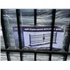 Image 2 : STEELMAN 20' BI-FOLD BLACK GALVANIZED METAL FARM DRIVEWAY GATE 61"H TO POSTS