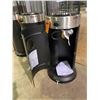 Image 2 : PARAMOUNT PH-F122 BLACK / STAINLESS STEEL SPIRAL FLAME PROPANE OUTDOOR PATIO HEATER