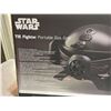 Image 2 : STAR WARS TIE FIGHTER DESIGN 220 SQUARE INCH COOKING SURFACE 10,000 BTU PROPANE PORTABLE GAS GRILL