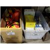 Image 1 : 2 BOXES OF ASSORTED SAFETY VEST, RAIN GEAR AND EAR PROTECTION