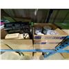 Image 2 : SHELF OF ASSORTED OFFICE SUPPLIES AND BROTHER MFC-255CW WIRELESS PRINTER/COPIER