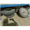 Image 1 : 4 BF GOODRICH ST225/75R15 RADIALS ON STEEL WHEELS