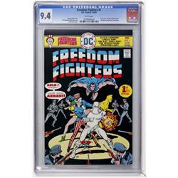 Freedom Fighters #1 (DC, 1976) CGC NM 9.4 White