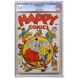 Happy Comics #1 Carson City pedigree (Standard,