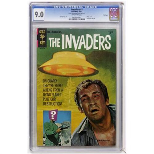 The Invaders #1 File Copy (Gold Key, 1967) CGC