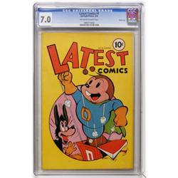 Latest Comics #1 Carson City pedigree