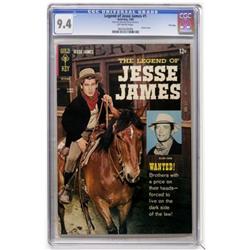 The Legend of Jesse James #1 File Copy (Gold