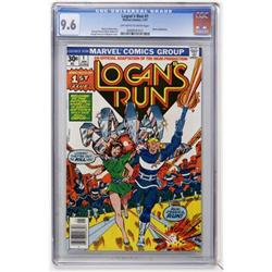 Logan's Run #1 (Marvel, 1977) CGC NM+ 9.6