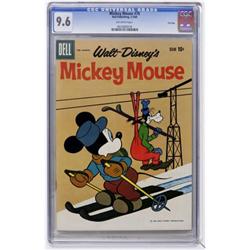 Mickey Mouse #70 File Copy (Dell, 1960) CGC NM+