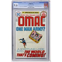 Omac #1 (DC, 1974) CGC NM+ 9.6 Off-white to