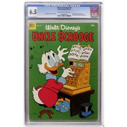 Uncle Scrooge #5 (Dell, 1954) CGC FN+ 6.5