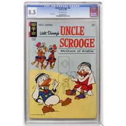 Uncle Scrooge #55 (Gold Key, 1965) CGC VF+ 8.5