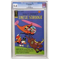 Uncle Scrooge #126 (Gold Key, 1976) CGC NM 9.4