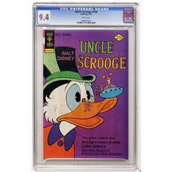 Uncle Scrooge #130 (Gold Key, 1976) CGC NM 9.4