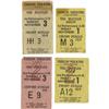 Image 1 : Beatles Ticket Stubs, Lot of Four