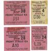 Image 1 : Beatles Aug-Sept '63 Ticket Stubs, Lot of Four
