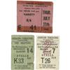 Image 1 : Beatles Summer '63 Ticket Stubs, Lot of Three
