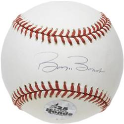 Barry Bonds Single Signed Baseball. Having earne