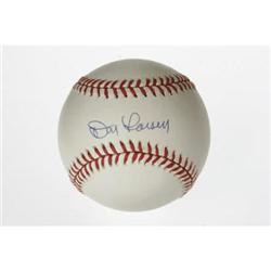 Don Larsen Single Signed Baseball. The only man