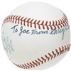Image 2 : Casey Stengel Single Signed Baseball. Single fr