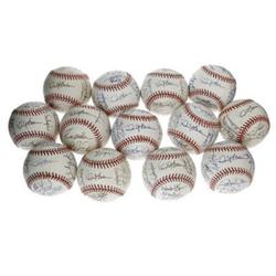 1996 San Francisco Giants Team Signed Baseballs