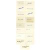 Image 1 : Massive Collection of Signed Index Cards Lot of
