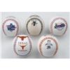 Image 1 : Assorted Commemorative Baseballs Lot of 5. Each