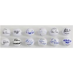 Golf Stars Single Signed Balls Lot of 24. Massi