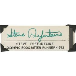 Steve Prefontaine Signature. Exceptional rarity