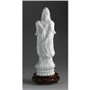 Image 1 : CHINESE CARVED JADE/HARDSTONE QUANYIN