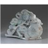 Image 2 : CHINESE CARVED JADE/HARDSTONE FIGURE OF A QILIN