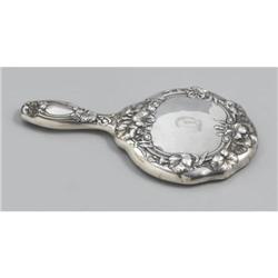 AMERICAN STERLING SILVER HAND MIRROR GORHAM