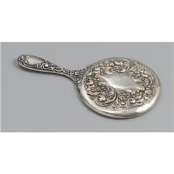AMERICAN STERLING SILVER HAND MIRROR