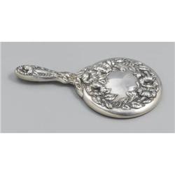 AMERICAN STERLING SILVER HAND MIRROR