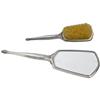 Image 2 : AMERICAN STERLING SILVER HAND MIRROR AND BRUSH
