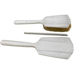 AN AMERICAN STERLING SILVER VANITY SET GORHAM