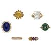 Image 1 : Multi-Stone, Gold Ring Lot