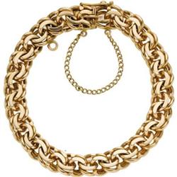 Pink Gold Charm Bracelet