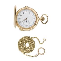 Swiss Gold 1/4 Hour Repeater Chronograph Watch