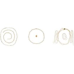 Cultured Pearl, Jade, Shell Cameo Jewelry Lot