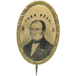 John Bell: A Rare Large Oval Ferrotype Brooch