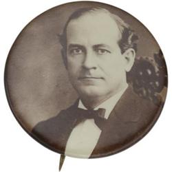 William Jennings Bryan 1900 Sepia Button