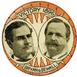 Bryan & Sewall: Imposing Large 1896-Dated Jugate