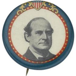 William Jennings Bryan 1908 Campaign Button