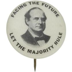 William Jennings Bryan 1908 Campaign Button