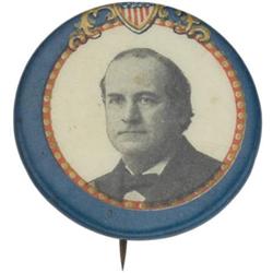 William Jennings Bryan 1908 Campaign Button