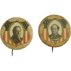Bryan & Taft: A Pair of Gorgeous 1 ¾" Buttons