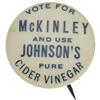 Image 1 : William McKinley Advertising/Campaign Button